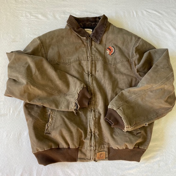 Vintage Carhartt Santa Fe jacket with flaws - Picture 1 of 12
